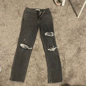 PacSun Black Mom Jeans